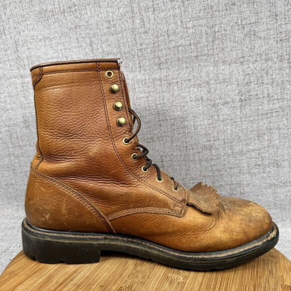 Ariat Cascade Boots Men\'s 12 D Lace Up Work Leather Western main image 11